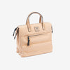 Bolso de mano con bandolera, Serie midnight. 29.5x25x12 cm