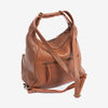 Bolso de hombro convertible en mochila, Serie eva/leather. 28x28x13 cm