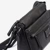 Bolso bandolera, Serie eva/leather. 25x19.5x10 cm