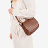 Bolso bandolera, Serie eva/leather. 22.5x15x06 cm