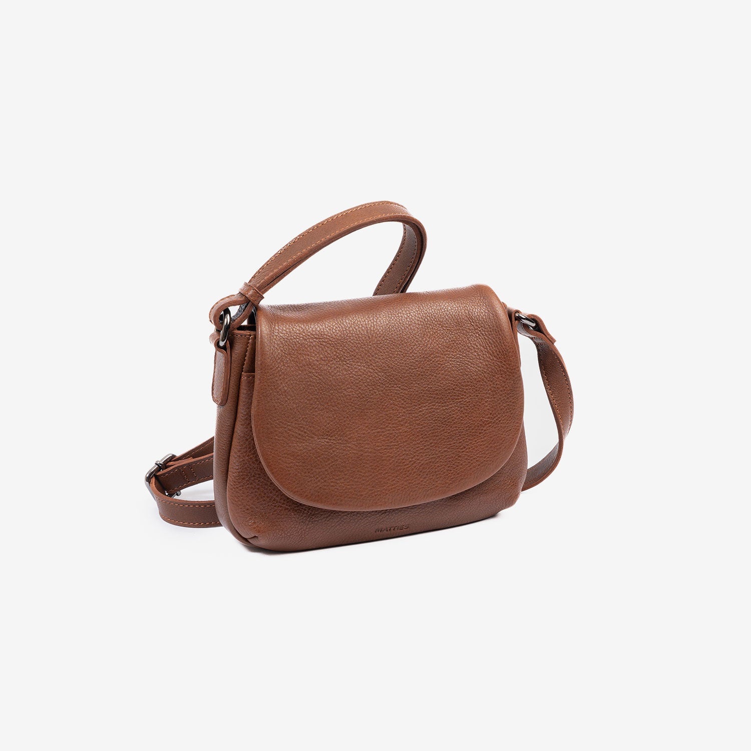 Bolso bandolera, Serie eva/leather. 22.5x15x06 cm