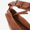 Bolso de hombro con bandolera, Serie eva/leather. 34x31x05 cm