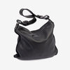 Bolso de hombro con bandolera, Serie eva/leather. 34x31x05 cm