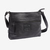 Bolso bandolera, Serie eva/leather. 27x23x05 cm