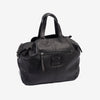 Bolso de mano con bandolera, Serie eva/leather. 35x27x13 cm