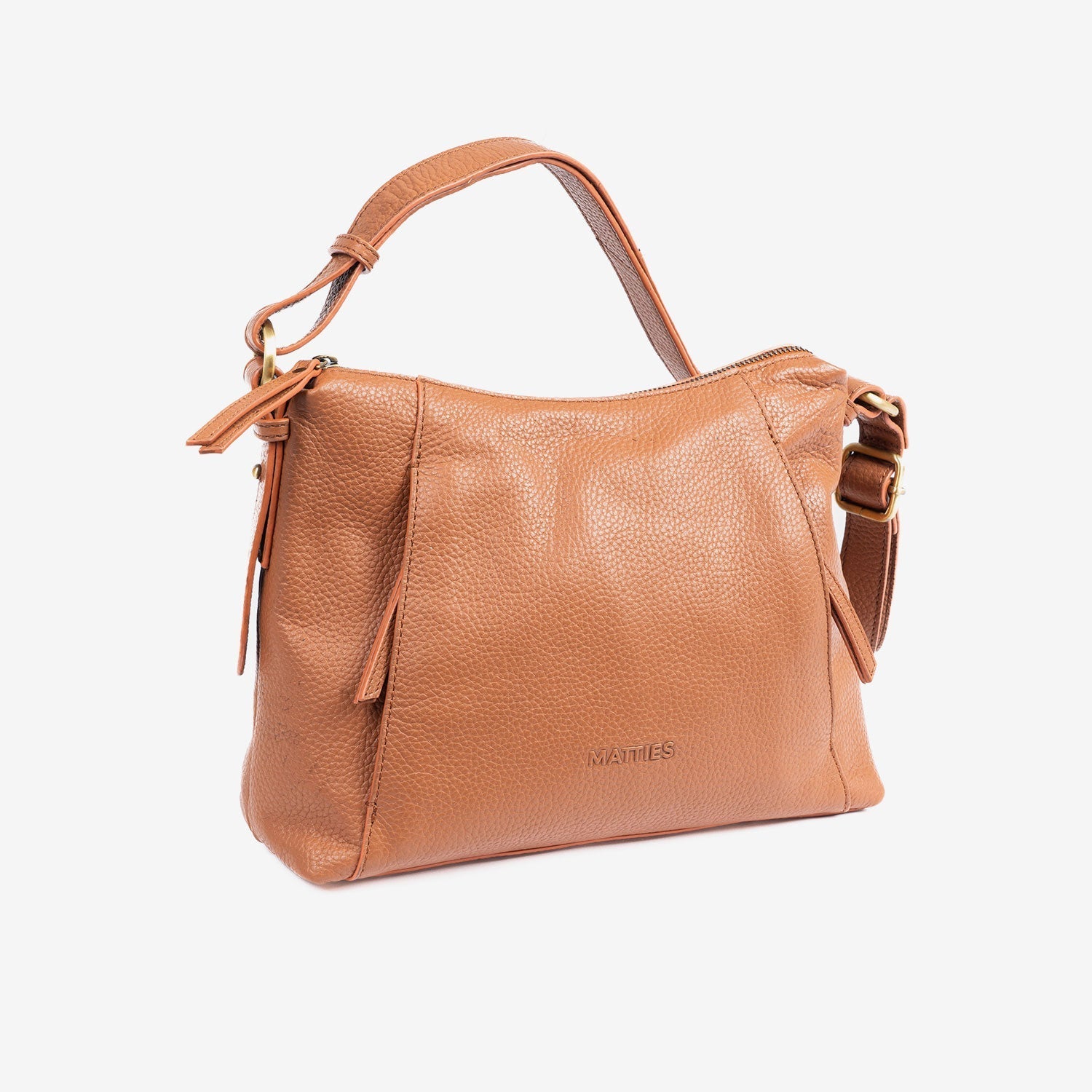Bolso bandolera, Serie floater/leather. 29x23x10 cm