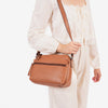 Bolso bandolera, Serie floater/leather. 25x19.5x10 cm