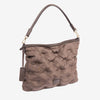 Bolso de hombro con bandolera, Serie acolchado. 36x28x05 cm