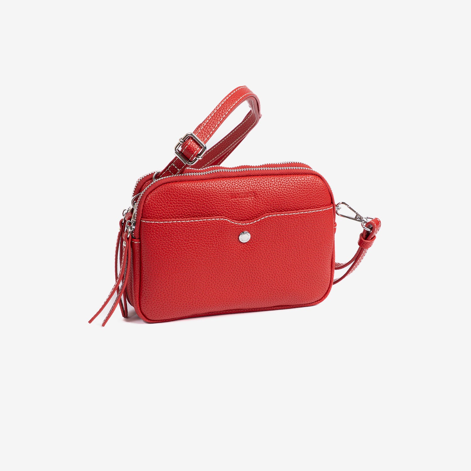 Bolso bandolera con doble cremallera Minibag