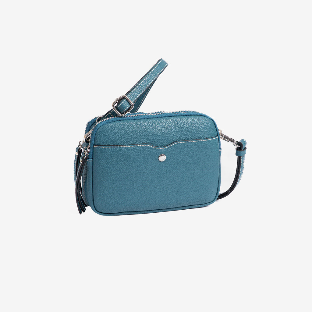 Bolso bandolera con doble cremallera Minibag