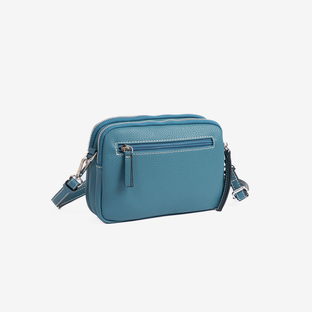 Bolso bandolera con doble cremallera Minibag