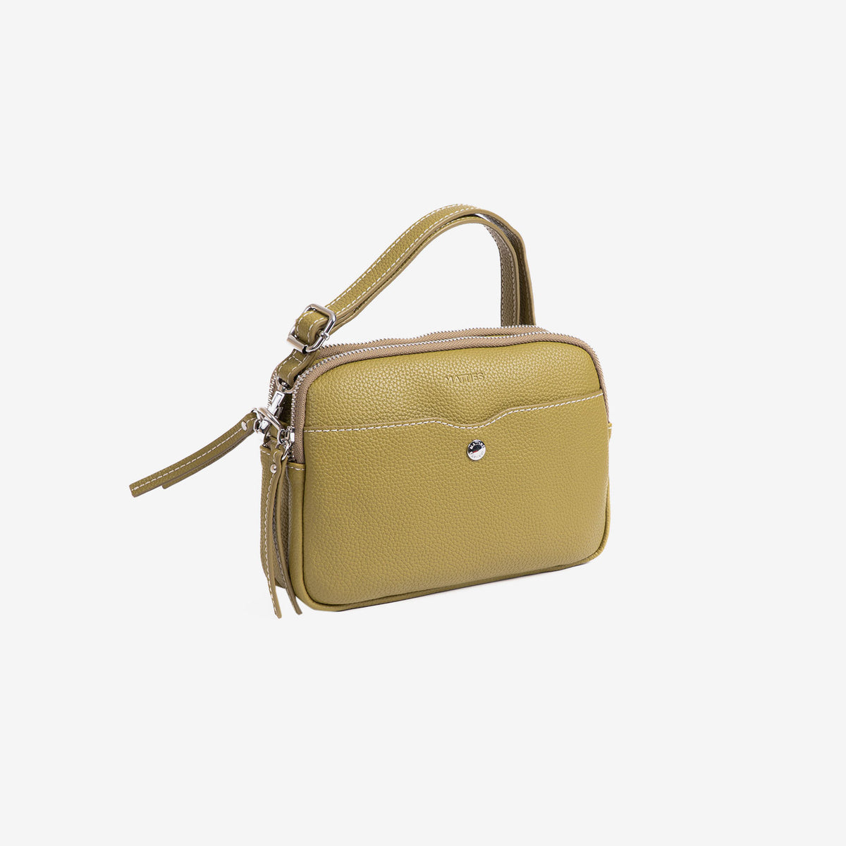 Bolso bandolera con doble cremallera Minibag