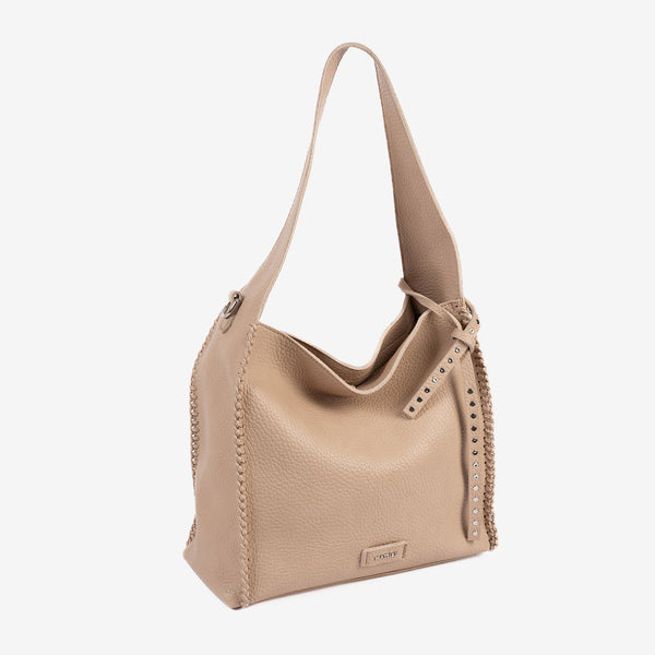 Bolso de hombro mujer, Serie Lizzie. 30x27x12 cm