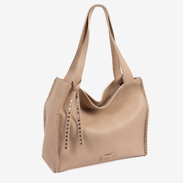 Bolso de hombro mujer, Serie Lizzie. 36x30x14 cm