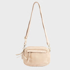 Bolso de piel natural con bandolera