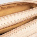 Bolso de piel natural con bandolera