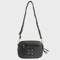 Bolso de piel natural con bandolera