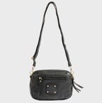 Bolso de piel natural con bandolera