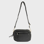 Bolso de piel natural con bandolera