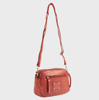 Bolso de piel natural con bandolera