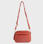 Bolso de piel natural con bandolera