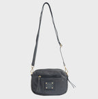 Bolso de piel natural con bandolera