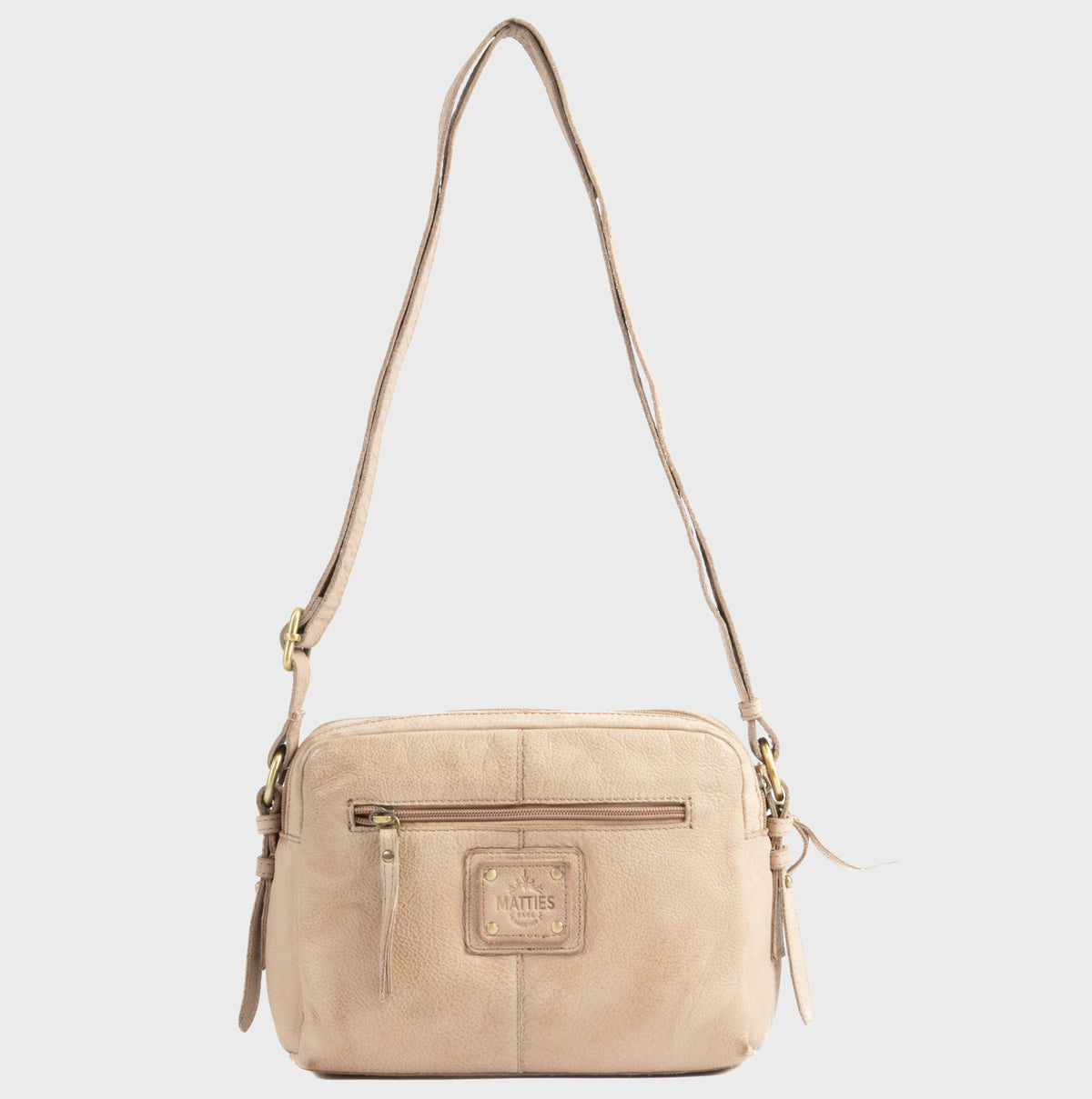 Shoulder bag, Young leather series. 25x19x07 cm