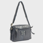 Shoulder bag, Young leather series. 25x19x07 cm