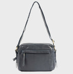 Shoulder bag, Young leather series. 25x19x07 cm