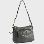 Bolso bandolera de piel natural elegante