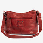 Bolso bandolera de piel natural elegante