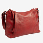 Bolso bandolera de piel natural elegante