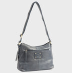 Bolso bandolera de piel natural elegante