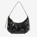 Shoulder bag with cross-body strap, Bergen Series. 29x20x10.5 cm
