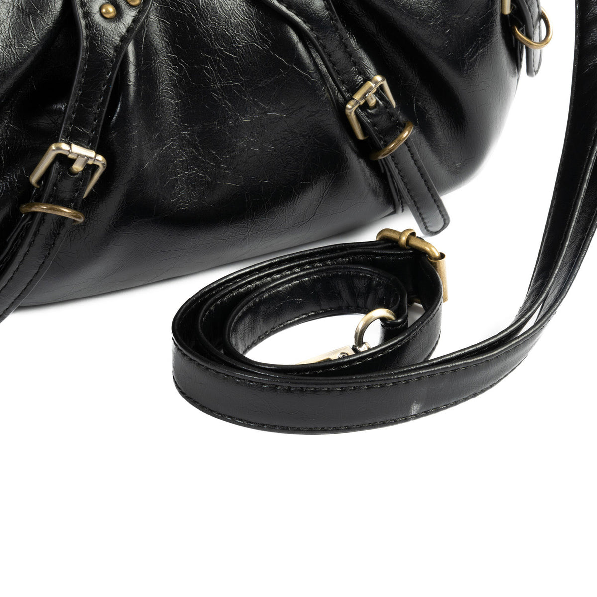 Shoulder bag with cross-body strap, Bergen Series. 29x20x10.5 cm