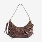 Shoulder bag with cross-body strap, Bergen Series. 29x20x10.5 cm