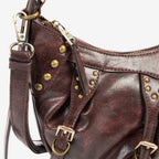 Shoulder bag with cross-body strap, Bergen Series. 29x20x10.5 cm