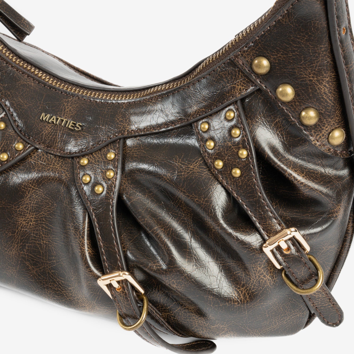 Shoulder bag with cross-body strap, Bergen Series. 29x20x10.5 cm