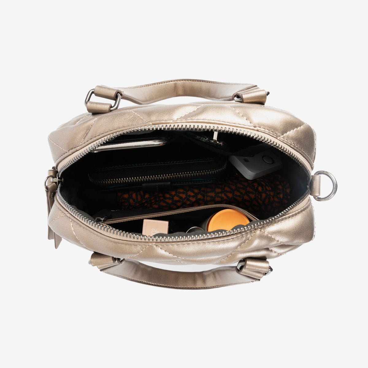 Bolso de mano con bandolera Kemi