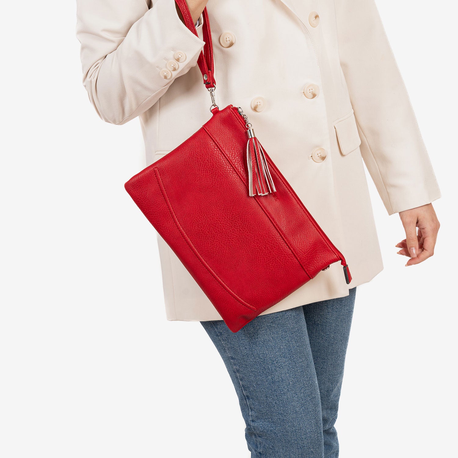 Red handbag, Clutch bags Collection