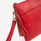 Red handbag, Clutch bags collection