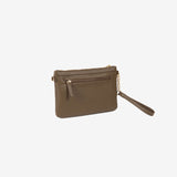 Handbag with shoulder strap, khaki color, Handbags Series. 26x17cm