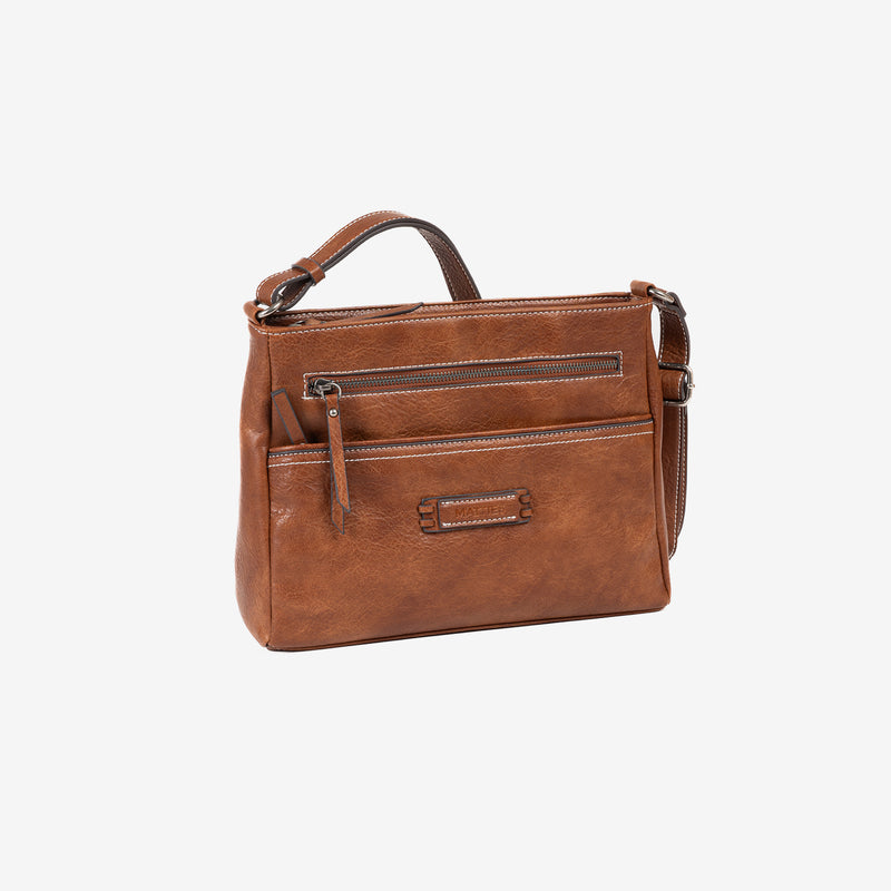 Classic Shoulder Bag, leather color