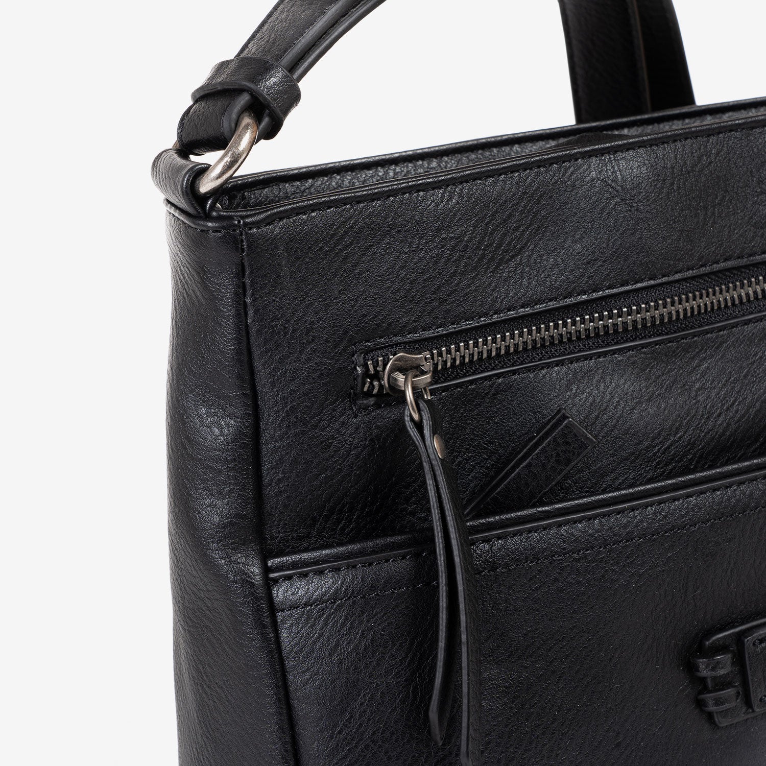 Bolso Bandolera Classic Negro-V. 29x22x10 cm