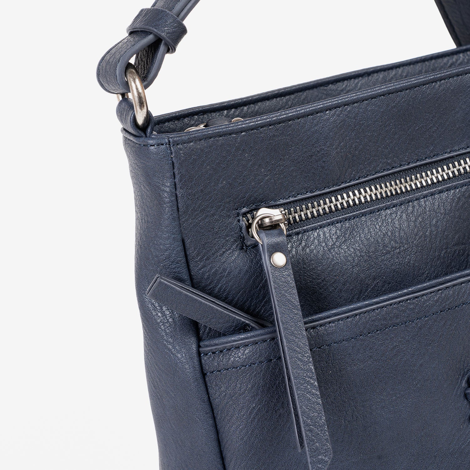 Bolso Bandolera Classic Azul-V. 29x22x10 cm