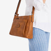 Bolso bandolera, Serie Clásicos. 29x22x10 cm