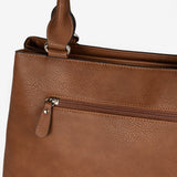 Shoulder bag, tan, Collection Clásicos