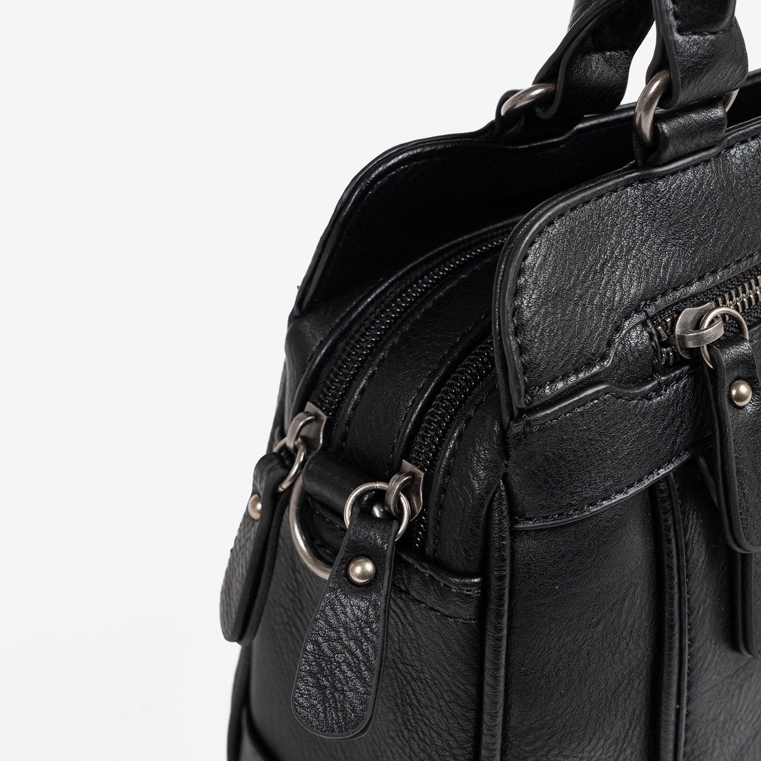 Handbag and shoulder bag Classic Series black-v. 32x22x10 cm