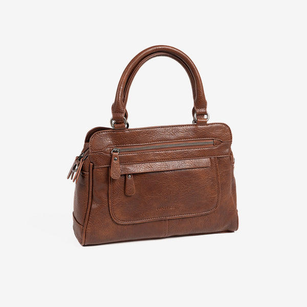 Classic Series handbag and shoulder bag, brown