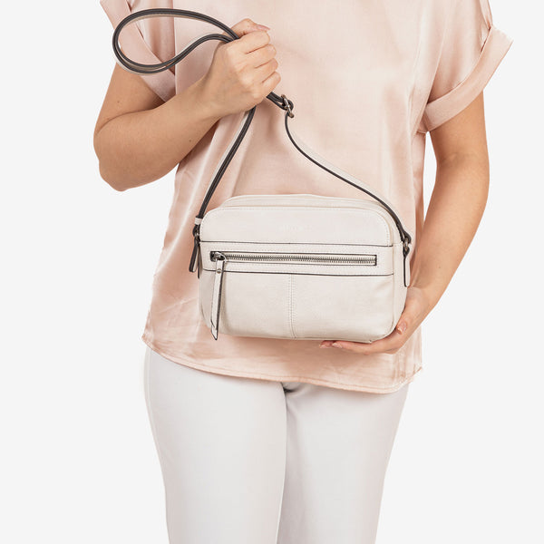 Beig Cross body bag, Classic Collection
